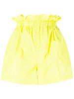 Philosophy Di Lorenzo Serafini short à taille haute froncée - Jaune - thumbnail