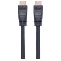 Manhattan 353960 HDMI-kabel HDMI Aansluitkabel HDMI-A-stekker, HDMI-A-stekker 7.50 m Zwart 4K UHD, UL gecertificeerd - thumbnail