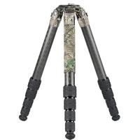 Leofoto - Summit - Carbon Statief - Max. Hoogte: 154 cm - Min. Hoogte: 8 cm - Voor Grotere, Zware Camera's en Lenzen - Lichtgewicht - LM-365C - Camo