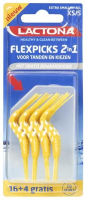 Lactona Flex picks 2-in-1 XS/S (20 st)