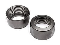 Shock cap 20x12mm (gunmetal (2/pcs) - thumbnail