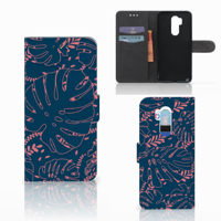 LG G7 Thinq Hoesje Palm Leaves