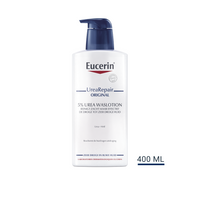 Eucerin UreaRepair Original 5% Urea Waslotion Zeer Droge en Ruwe Huid Gezicht en Lichaam 400ml - thumbnail