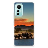 Xiaomi 12 Lite TPU Hoesje Olifanten