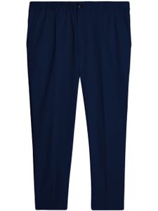 AMI Paris pantalon fuselé à coupe courte - Bleu