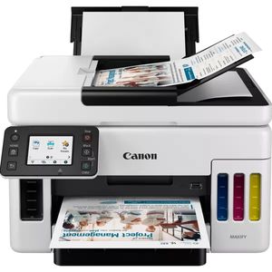 Canon MAXIFY GX6050 Multifunctionele printer Inkjet Kleur A4 Printen, scannen, kopiëren ADF, Duplex, Inktbijvulsysteem, USB, WiFi