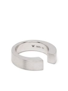 Tom Wood bague en argent recyclé