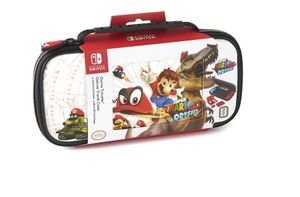 Nintendo Switch Deluxe Travel Case - Mario Odyssey (wit)