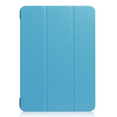 Shop4 - iPad 9.7 (2017) Hoes - Smart Book Case Licht Blauw Shop4 - iPad 9.7 (2017) Hoes - Smart Book Case Licht Blauw
