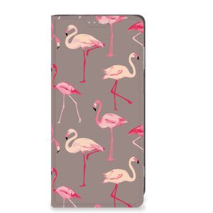 Motorola Moto G13 | G23 Hoesje maken Flamingo