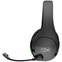 HyperX CloudX Stinger Core Wireless (Xbox Licensed) Over Ear headset Gamen Radiografisch, Kabel Stereo Zwart/groen Microfoon uitschakelbaar (mute)