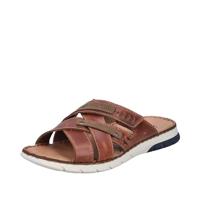 Rieker 25292 slippers voor heren, bruin, 41 EU