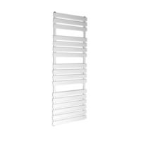 Handdoekradiator Sapho Jalousi Recht 50x94 cm 328W Wit - thumbnail