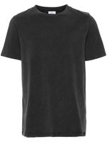 Courrèges t-shirt en coton à col rond - Gris