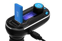 Technaxx FMT600BT FM-zender + MP3-speler + Bluetooth, LCD-display,Zwart