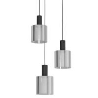 Eglo 3-lichts hanglamp Gorosiba met smoke glas 98754