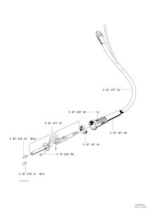 Weller T0052711799N soldeerbout Heteluchtbout 550 °C Zwart, Roestvrijstaal