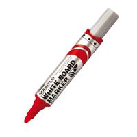 Pentel MWL5M-BO Whiteboard-marker Maxiflo met pompsysteem, ronde punt, 2,5 mm, 1 stuk, rood
