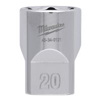 Milwaukee Accessoires 1/2" Dop Metrisch - 20 mm - 4932480018 - thumbnail