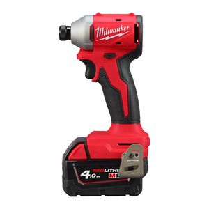 Milwaukee M18 BLIDRC-402C M18 slagschroevendraaier 190Nm compact brushless, 2 x 4,0 Ah - 4933492840