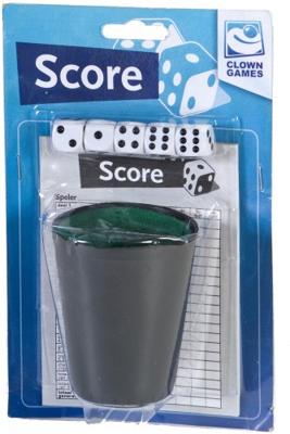 Clown Games Dobbelset+scoreblok Blk. Clown Games Dobbelset+scoreblok Blk.