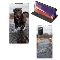 Samsung Galaxy Note20 Hoesje maken Honden Labrador - thumbnail