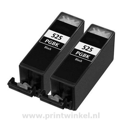 Canon PGI-525PGBK inktcartridge zwart dubbelpak (eigen merk) Canon PGI-525PGBK inktcartridge zwart dubbelpak (eigen merk)