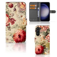 Hoesje voor Samsung Galaxy S23 Plus Bloemen