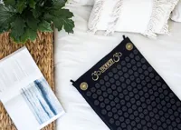 Shakti Mat Original Acupressure Mat for Stress Relief & Relaxation, Organic Cotton, Zwart