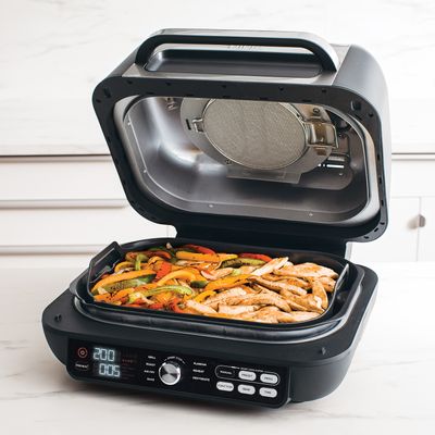 Ninja AG651 Airfryer Grillfunctie Zwart, Zilver