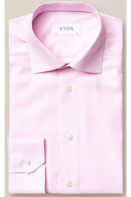 ETON Contemporary Fit Overhemd roze, Effen