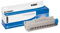 KMP Toner voor OKI C610dn/dtn/n cyaan