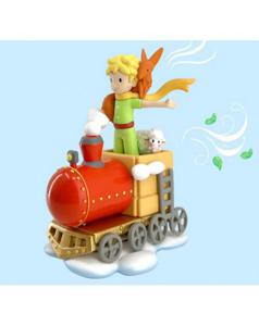 The Little Prince Figure Little Prince & Friends On The Train 8 Cm