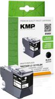 KMP Inktcartridge vervangt Brother LC-3219XLBK Compatibel Zwart B58BX 1537,4001 - thumbnail