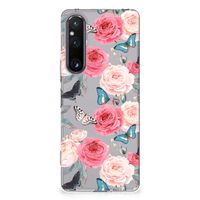 Sony Xperia 1 V TPU Case Butterfly Roses