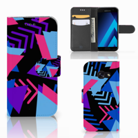 Samsung Galaxy A3 2017 Book Case Funky Triangle