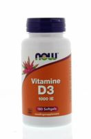 NOW Vitamine D3 1000IE (180 softgels) - thumbnail