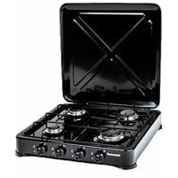 Ravanson K-04TB Hob Black Countertop Gas 4 Zone(s)