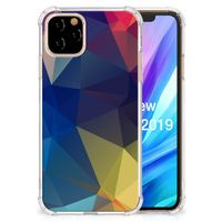 Apple iPhone 11 Pro Shockproof Case Polygon Dark - thumbnail