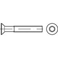 TOOLCRAFT TO-6863265 Verzonken schroeven M3 4 mm Binnen-T DIN 965 Staal Verzinkt 2000 stuk(s)