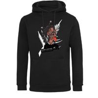 Rugby Vintage - Nieuw-Zeeland All Blacks 'Bored' Maori Hoodie - Zwart - thumbnail