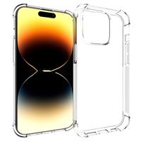 iPhone 15 Pro Schokbestendig TPU-hoesje - transparant