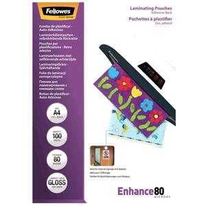 Fellowes Lamineerfolie DIN A4 80 micron glanzend 100 stuk(s)