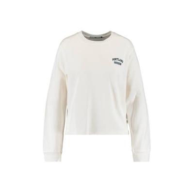 America Today sweater Liz met tekst wit