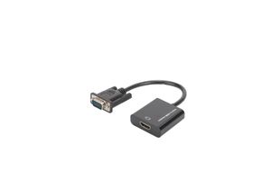 Digitus DA-70473 video kabel adapter 0,15 m Zwart