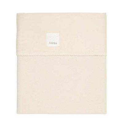 Koeka Runa baby ledikantdeken 100x150 cm warm white