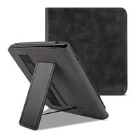 Lunso - Luxe sleepcover stand hoes - Geschikt voor Kobo Libra 2 (7 inch) - Zwart