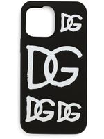 Dolce & Gabbana coque d'iPhone 13 Pro Max à logo imprimé - Noir - thumbnail