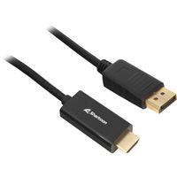 Sharkoon DisplayPort 1.2 > HDMI adapter 1 meter, 4K - thumbnail