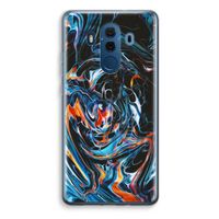 Black Unicorn: Huawei Mate 10 Pro Transparant Hoesje